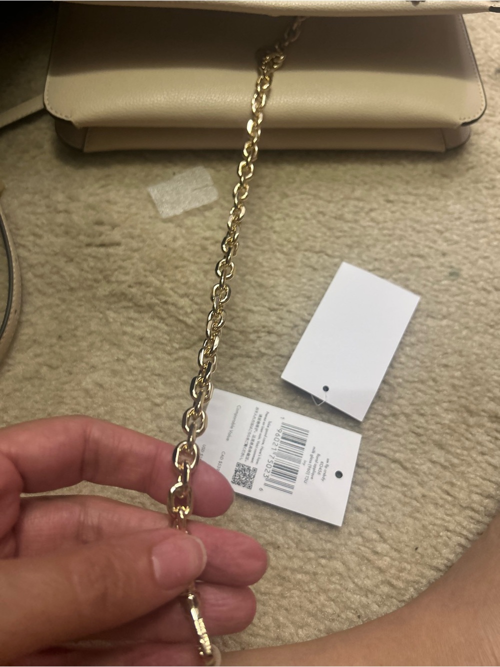 NWOT KATE SPADE floral appliqué crossbody bag. - Picture 3 of 16